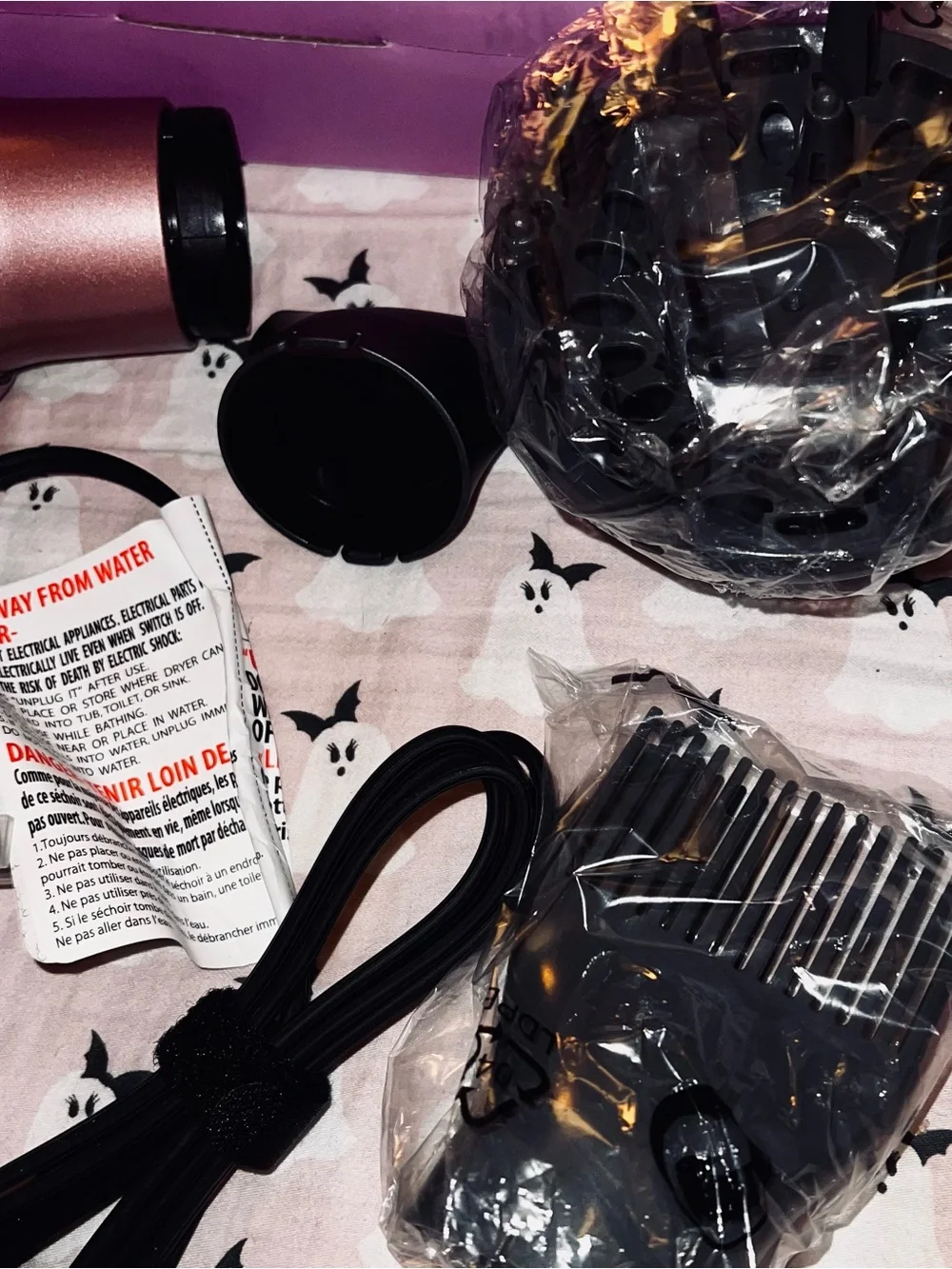 WAVYTALK Blown Away Ionic Hair Dryer — Rose Gold NWT